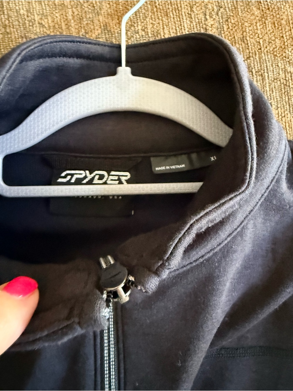 Spyder Womens Speed Full Zip Fleece Jacket. Size XL NWT - Picture 5 of 6